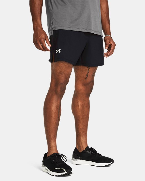 Under Armour Men's Launch Unlined 5" Shorts Apparel Under Armour Black/Reflective-001 XSmall