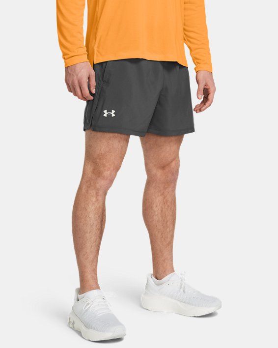 Under Armour Men's Launch Unlined 5" Shorts Apparel Under Armour Castlerock/Reflective-025 XSmall