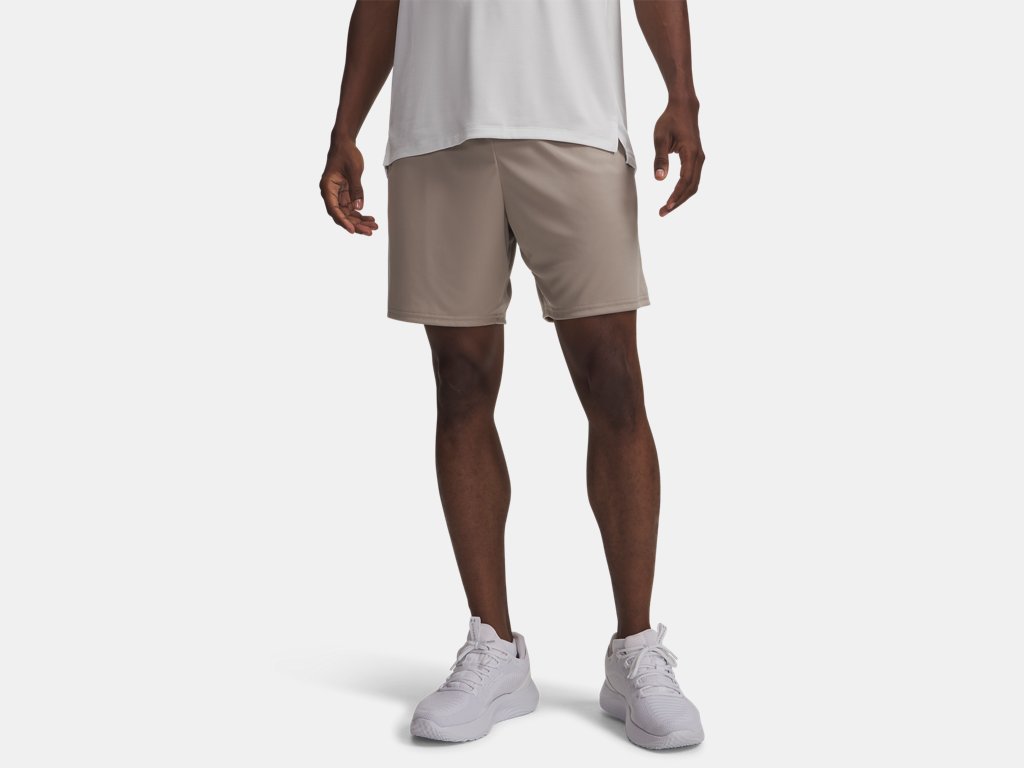 Under Armour Men's Tech 7" Shorts Apparel Under Armour Timberwolf Taupe/White-203 Small
