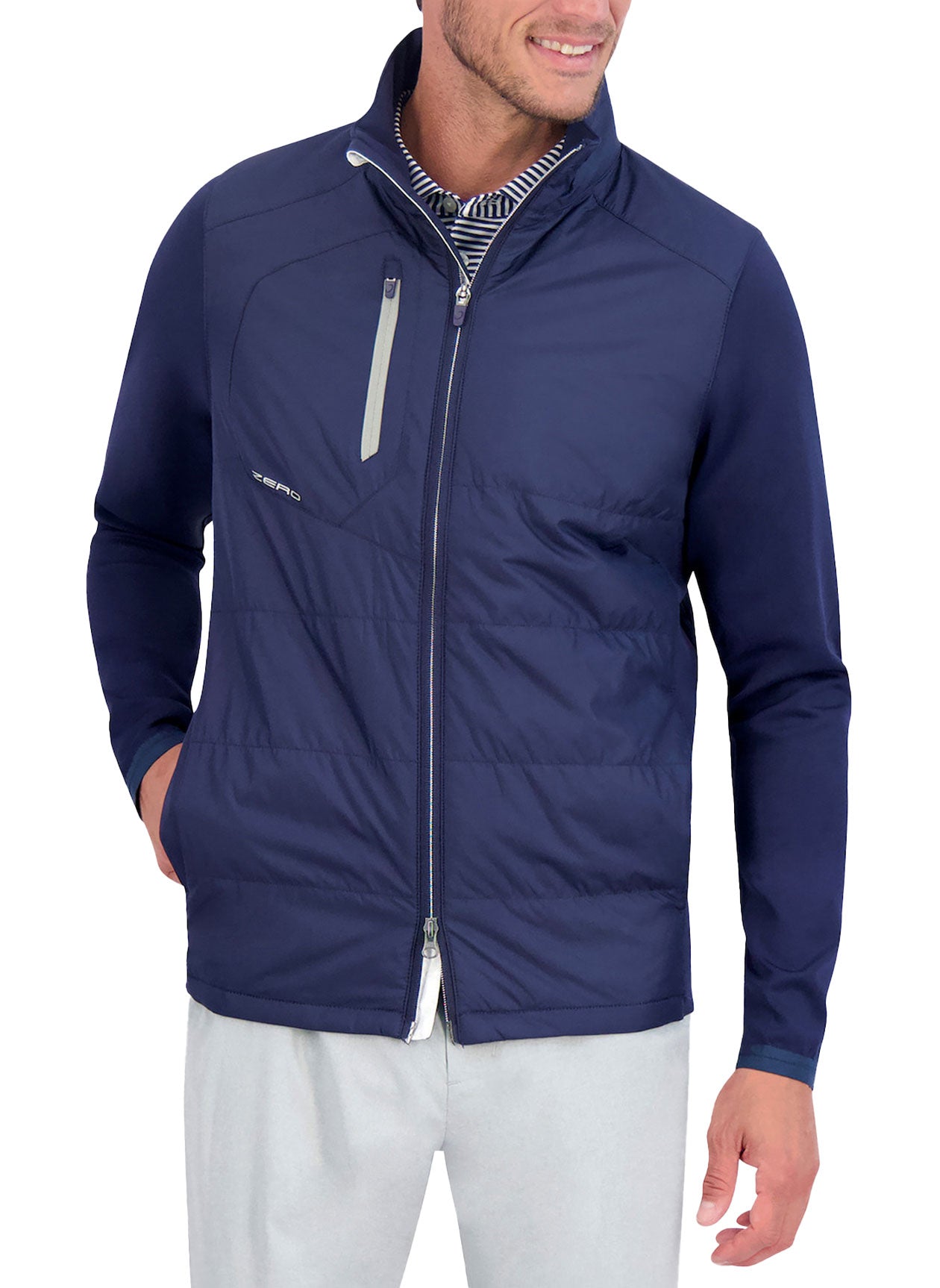 Zero Restriction Men's Z625 Quilted Vest Apparel Summit Golf Brands