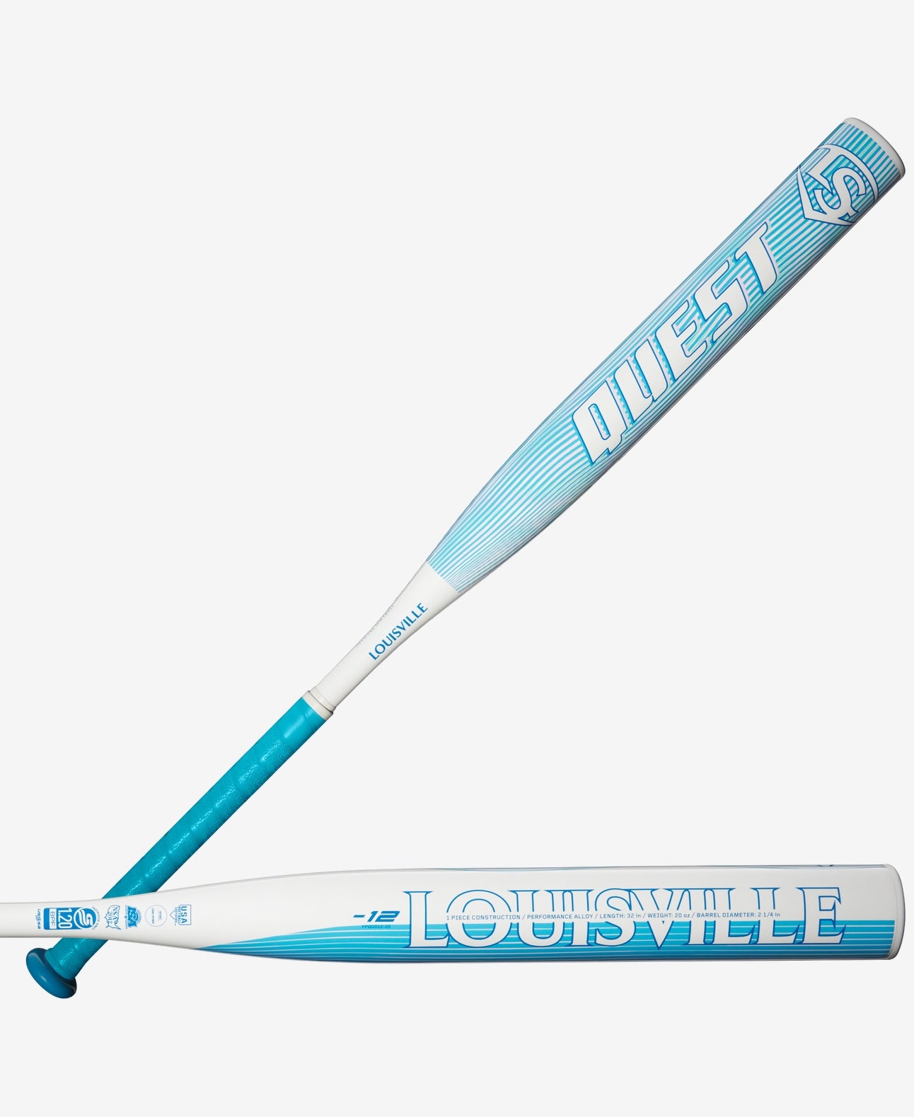 Louisville Slugger 2025 Quest Fastpitch Softball Bat (-12) Equipment Wilson 27"/15 oz.