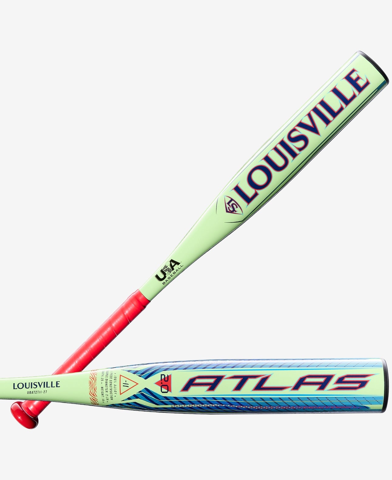 Louisville Slugger 2027 Atlas™ 2.0 USA Tee Ball Bat (-11) Equipment Wilson