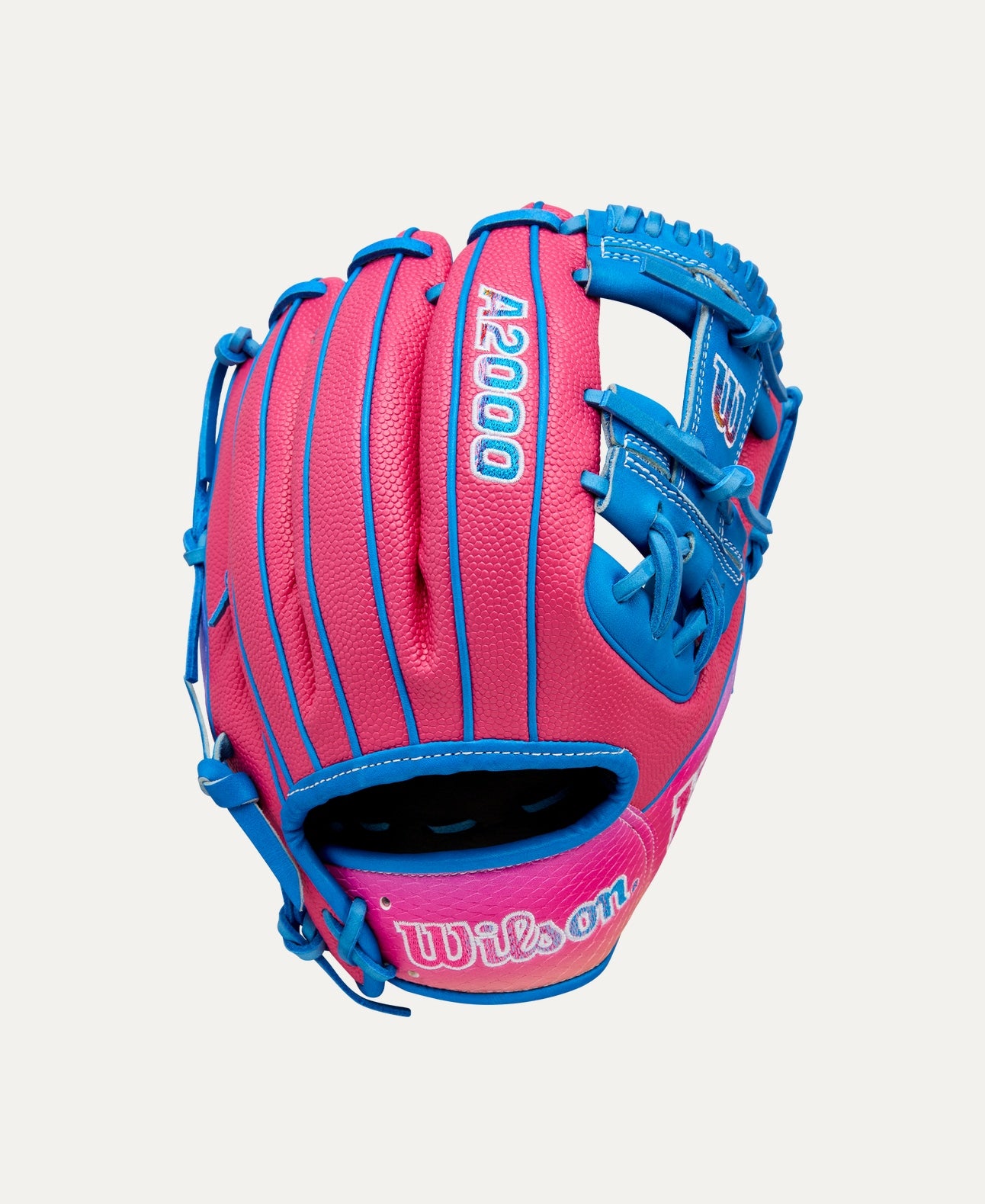 Wilson 2025 Love the Moment™ A2000® 1786SS 11.5” Infield Baseball Glove Equipment Wilson Flamingo/Blue 11.5"