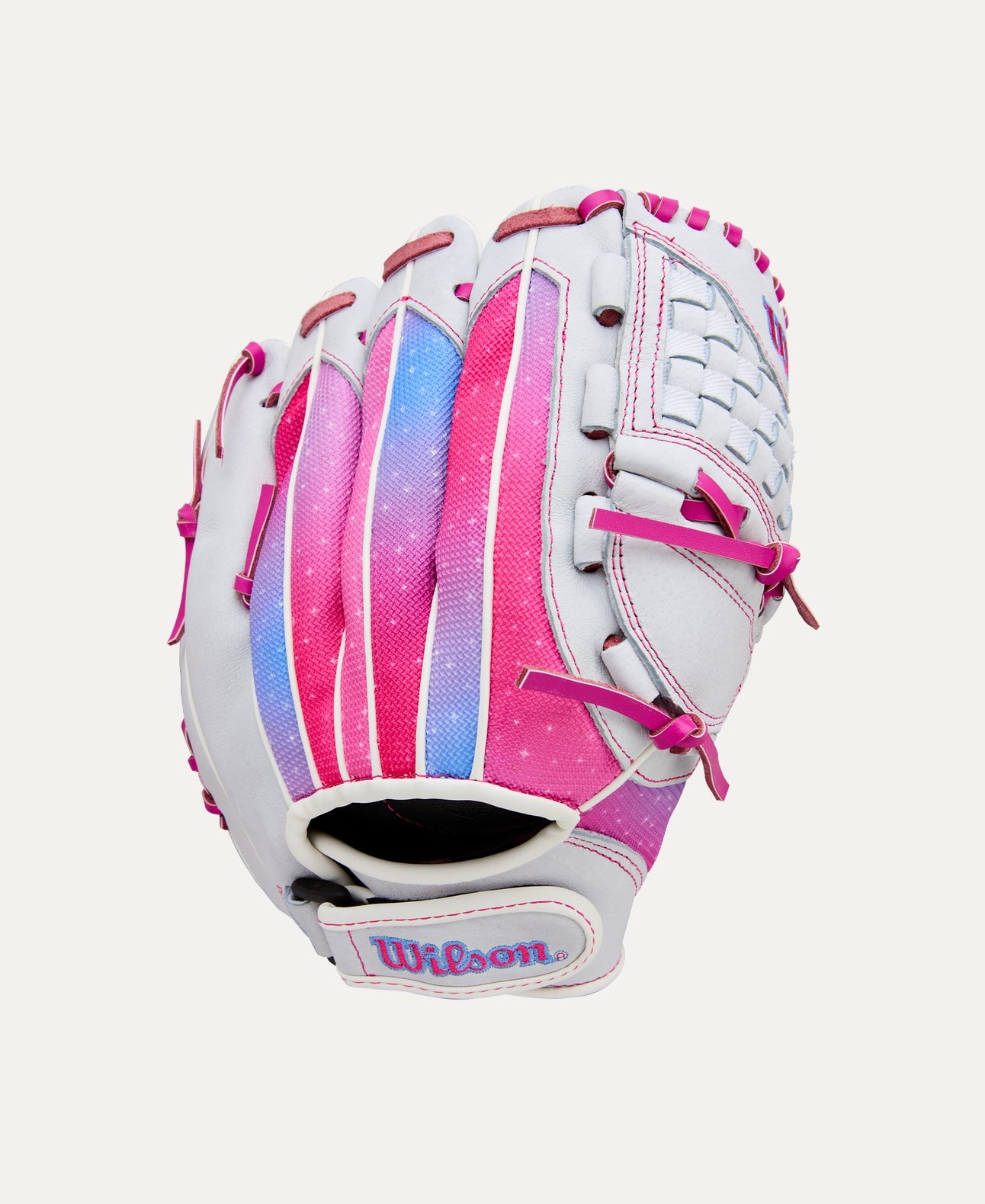 Wilson 2026 A440 Flash 11.5" Softball Glove Equipment Wilson White/Flamingo Pink Right Hand Throw