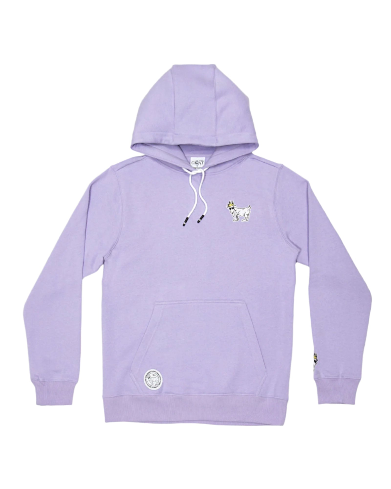 Goat USA Adult Hooded Sweatshirt Apparel Goat USA Lavender Adult XSmall
