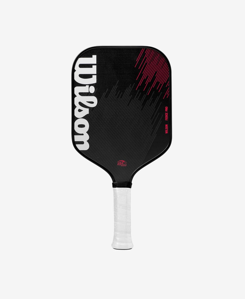 Wilson Fierce Pro 13mm Pickleball Paddle Equipment Wilson Black/Red  