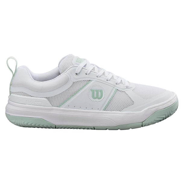 Wilson Women's Pickle Pro Footwear Wilson White/White/Surf Spray 6