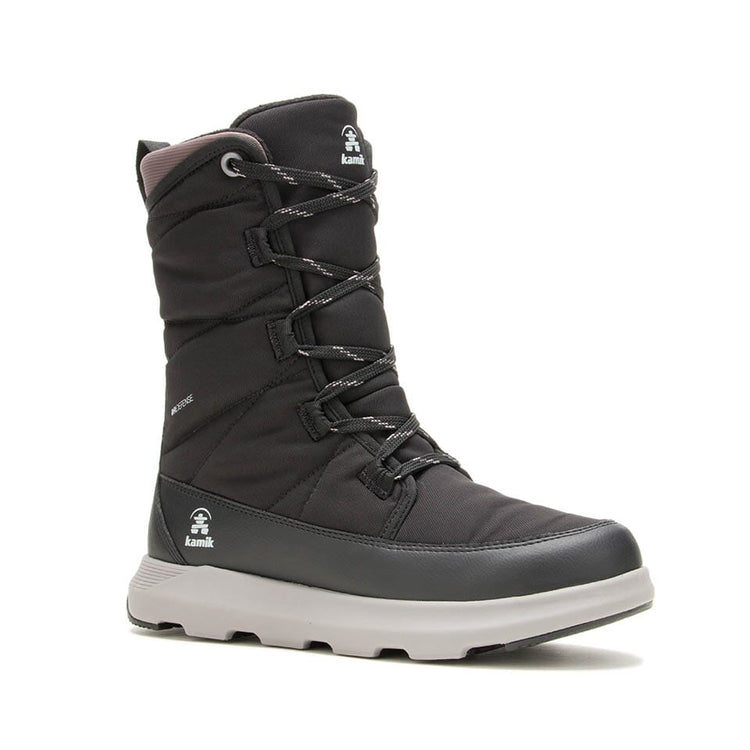 Kamik Women's Lea Mid Winter Boot Footwear KAMIK Black 6