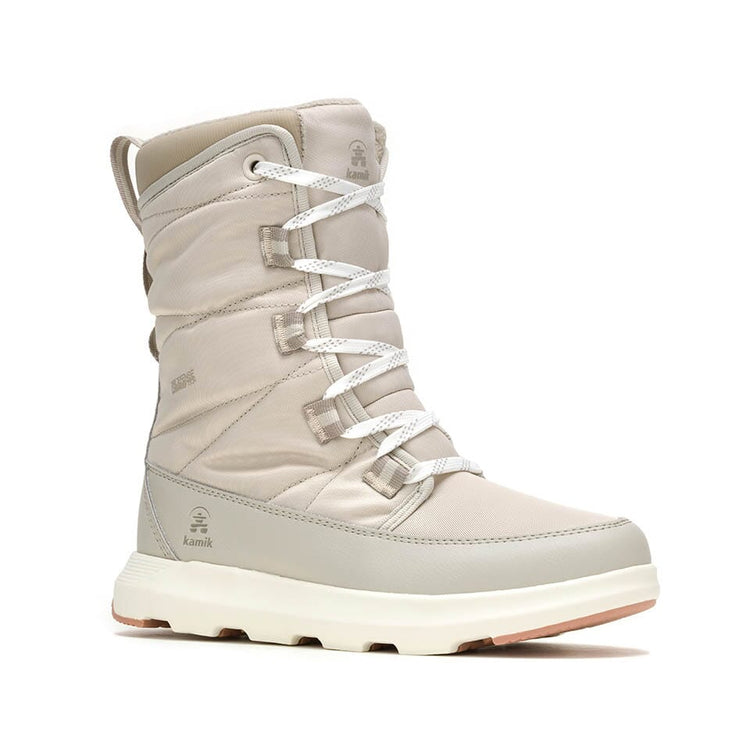 Kamik Women's Lea Mid Winter Boot Footwear KAMIK Light Taupe 6