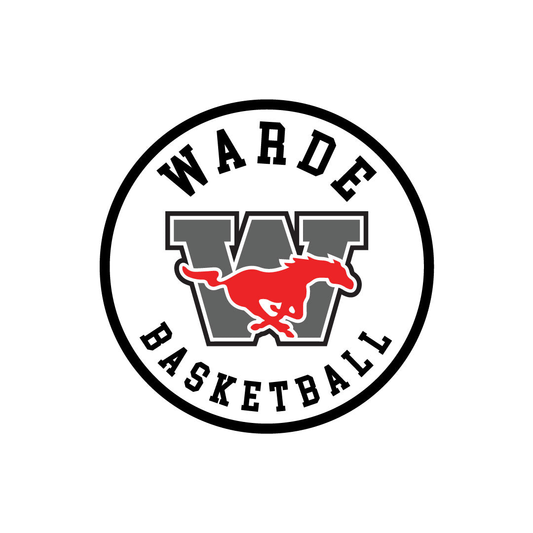 Warde Basketball 5" Magnet Logowear Warde Boys Basketball