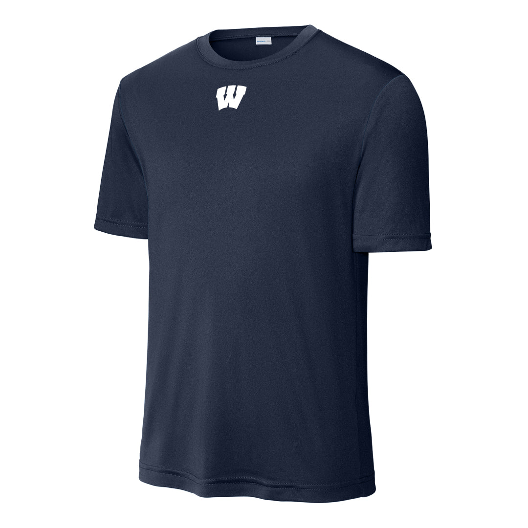 Westport Basketball Performance Short Sleeve Logowear Westport Basketball W Navy Youth S