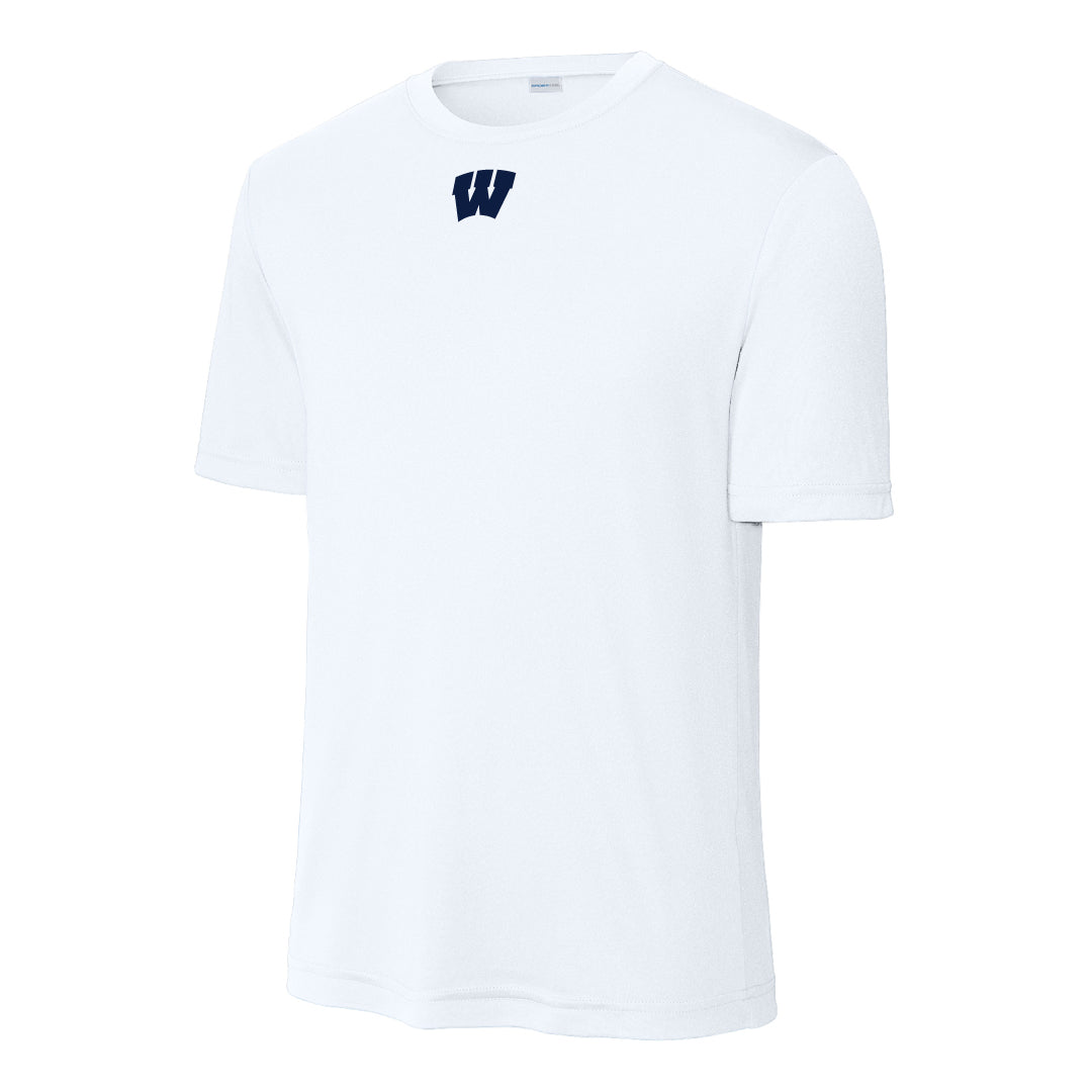 Westport Basketball Performance Short Sleeve Logowear Westport Basketball W White Youth S