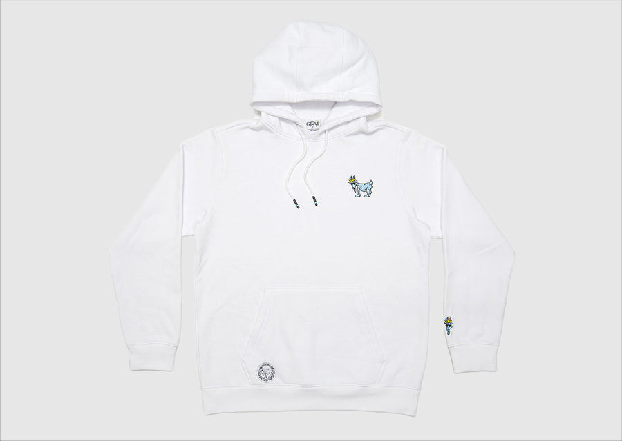 Goat USA Youth OG Hooded Sweatshirt Apparel Goat USA White Youth Small