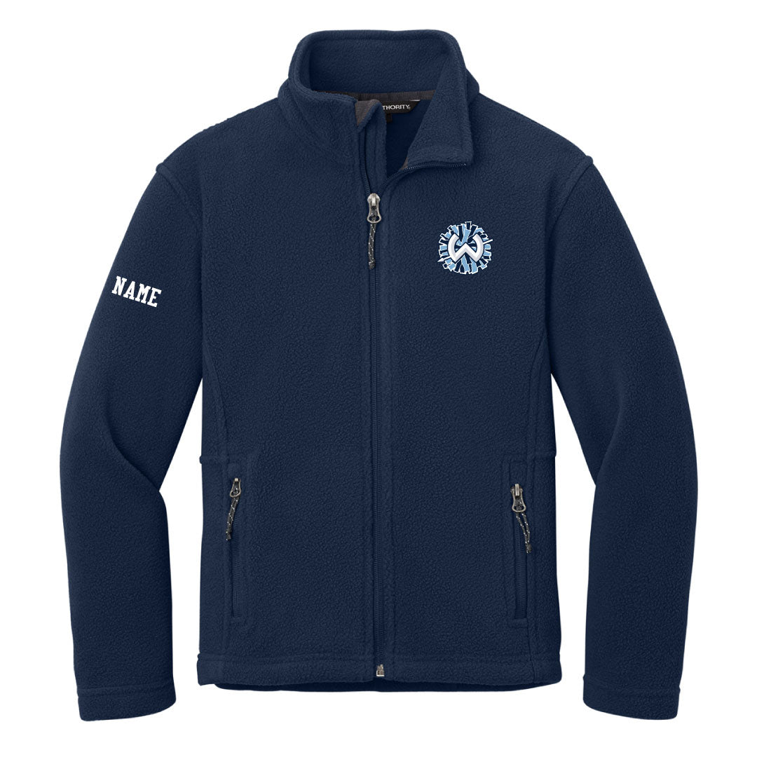 Wilton Youth Cheer Full Zip Fleece