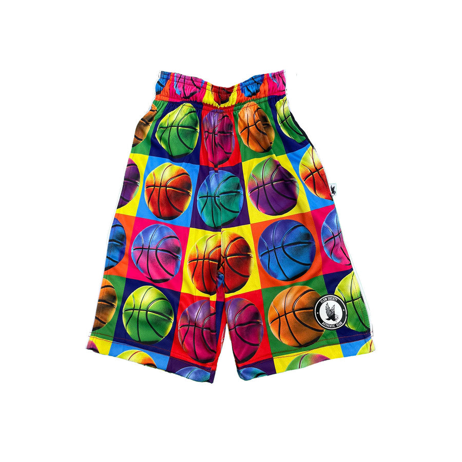 Flow Society Boys' Basketball Pop Art Short Apparel Flow Society XSmall