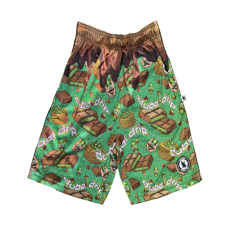 Flow Society Boys' Dubai Drip Chocolate Short Apparel Flow Society XSmall