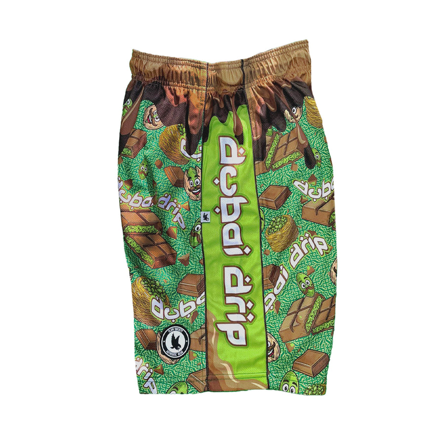 Flow Society Boys' Dubai Drip Chocolate Short Apparel Flow Society