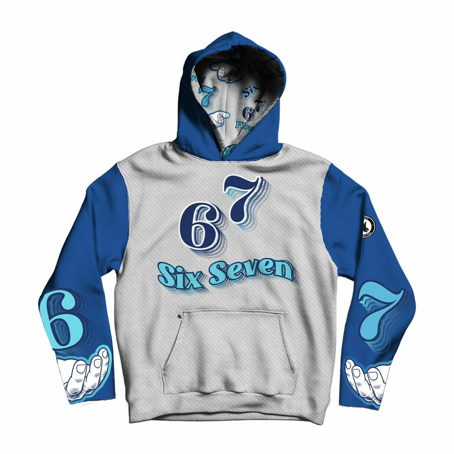 Flow Society Kids' 6 7 Meme Handshake Hoodie Apparel Flow Society Youth XSmall