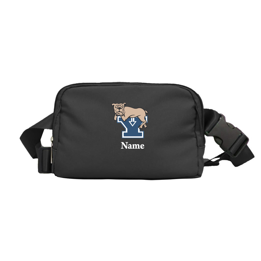 Yale Anesthesiology Cross Body Bag Logowear Yale Anesthesiology Black