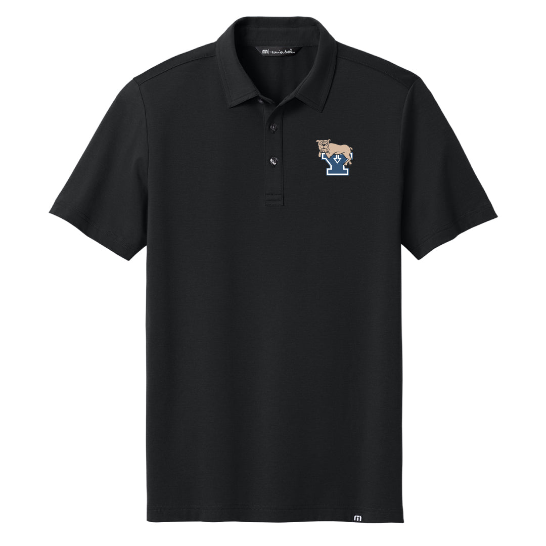 Yale Anesthesiology TravisMathew Polo Logowear Yale Anesthesiology Black Mens S
