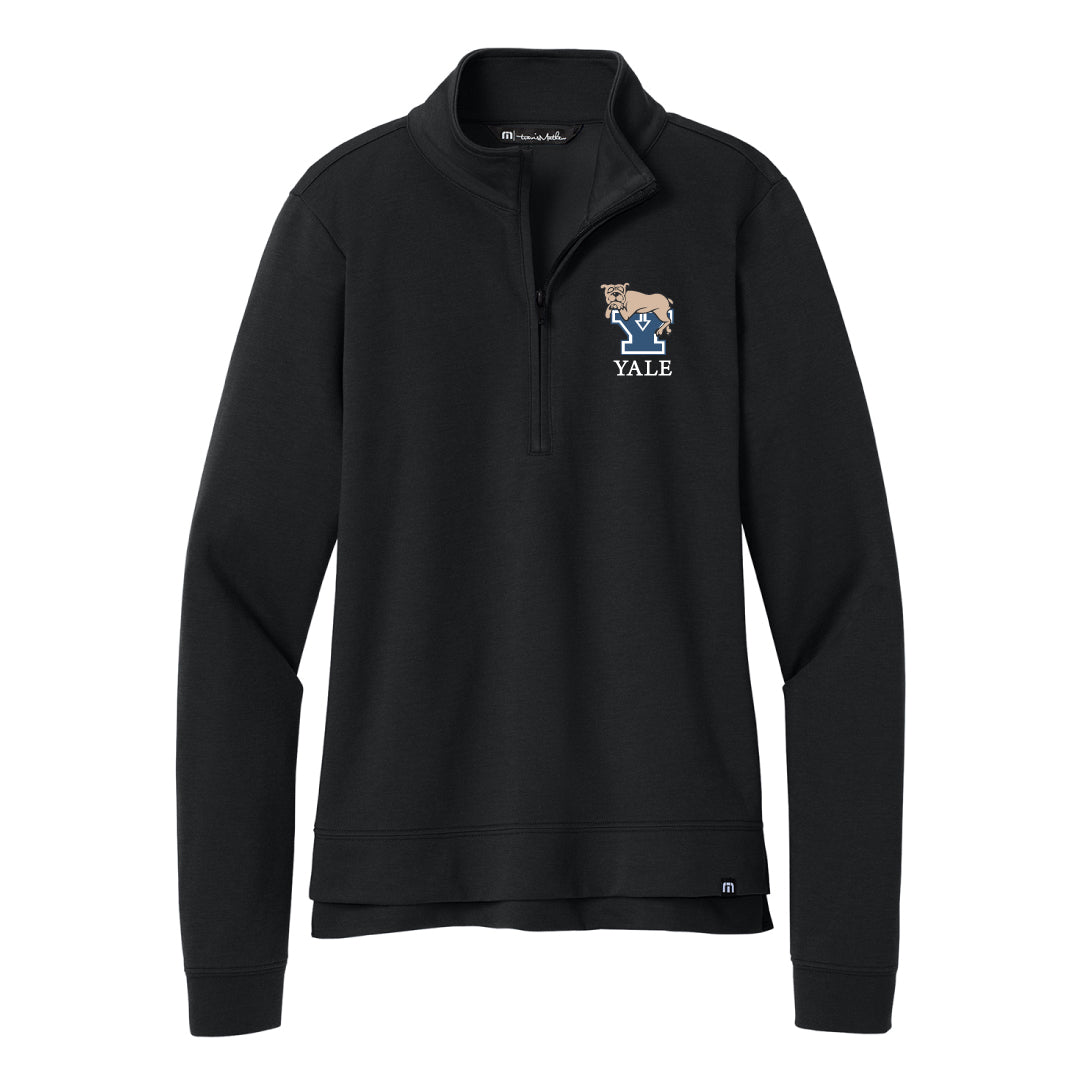Yale Anesthesiology TravisMathew 1/4 Zip Logowear Yale Anesthesiology Black Mens S