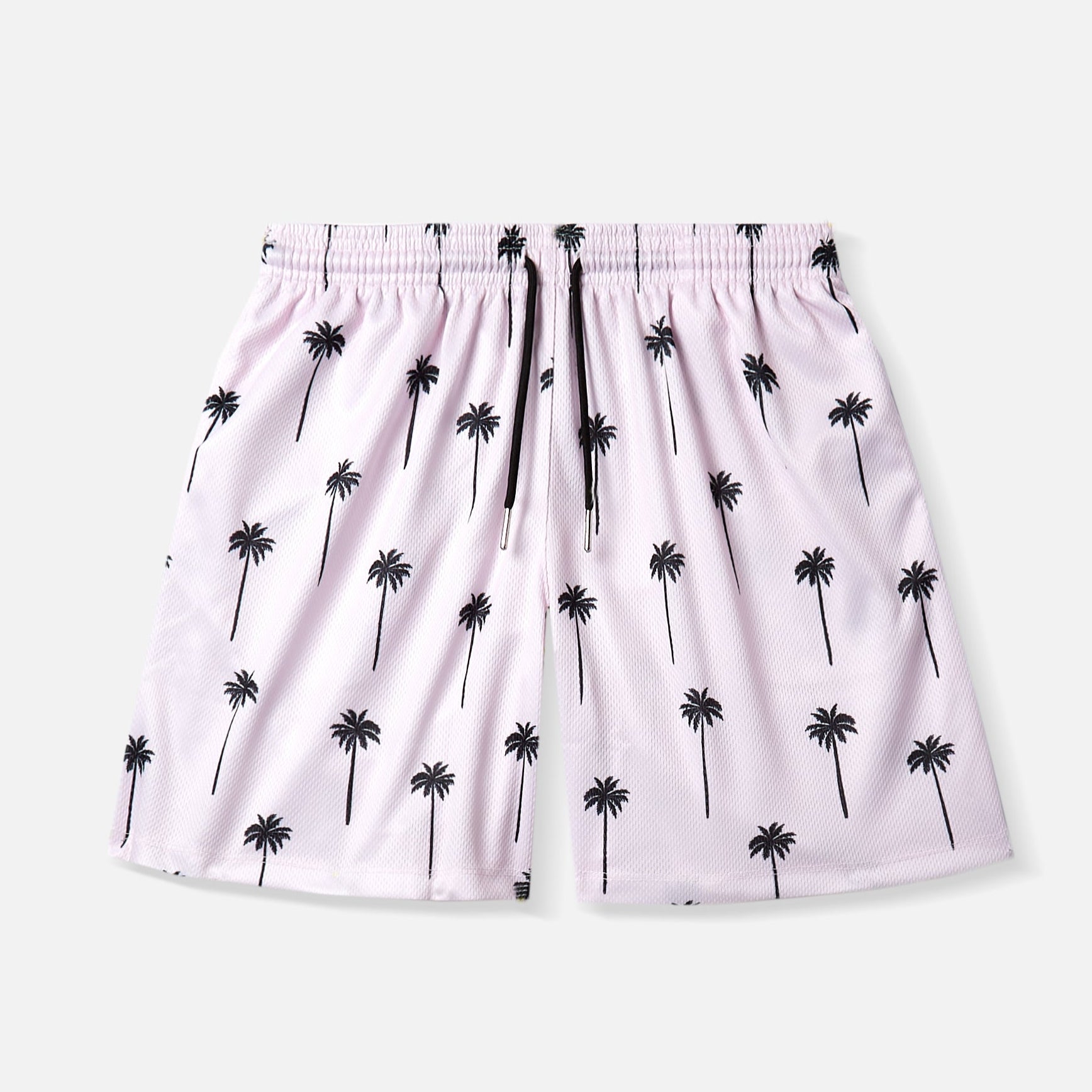 The Drip Shop Kids' Pink Palms Shorts Apparel The Drip Shop Pink Youth Small