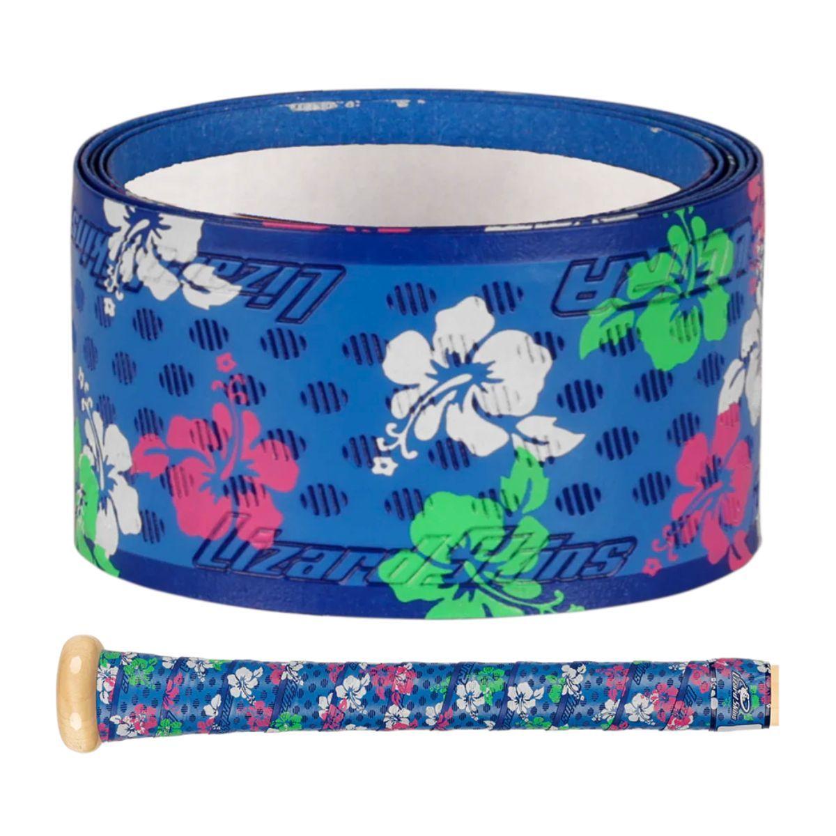 Lizard Skins DSP Ultra Bat Grip-Prints Accessories Lizard Skins Blue Floral 1.1mm