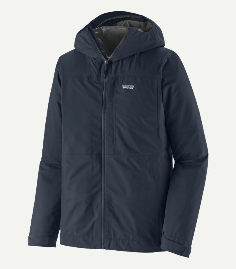 Patagonia Men's Boulder Fork Rain Jacket Apparel Patagonia Smolder Blue-SMDB Small