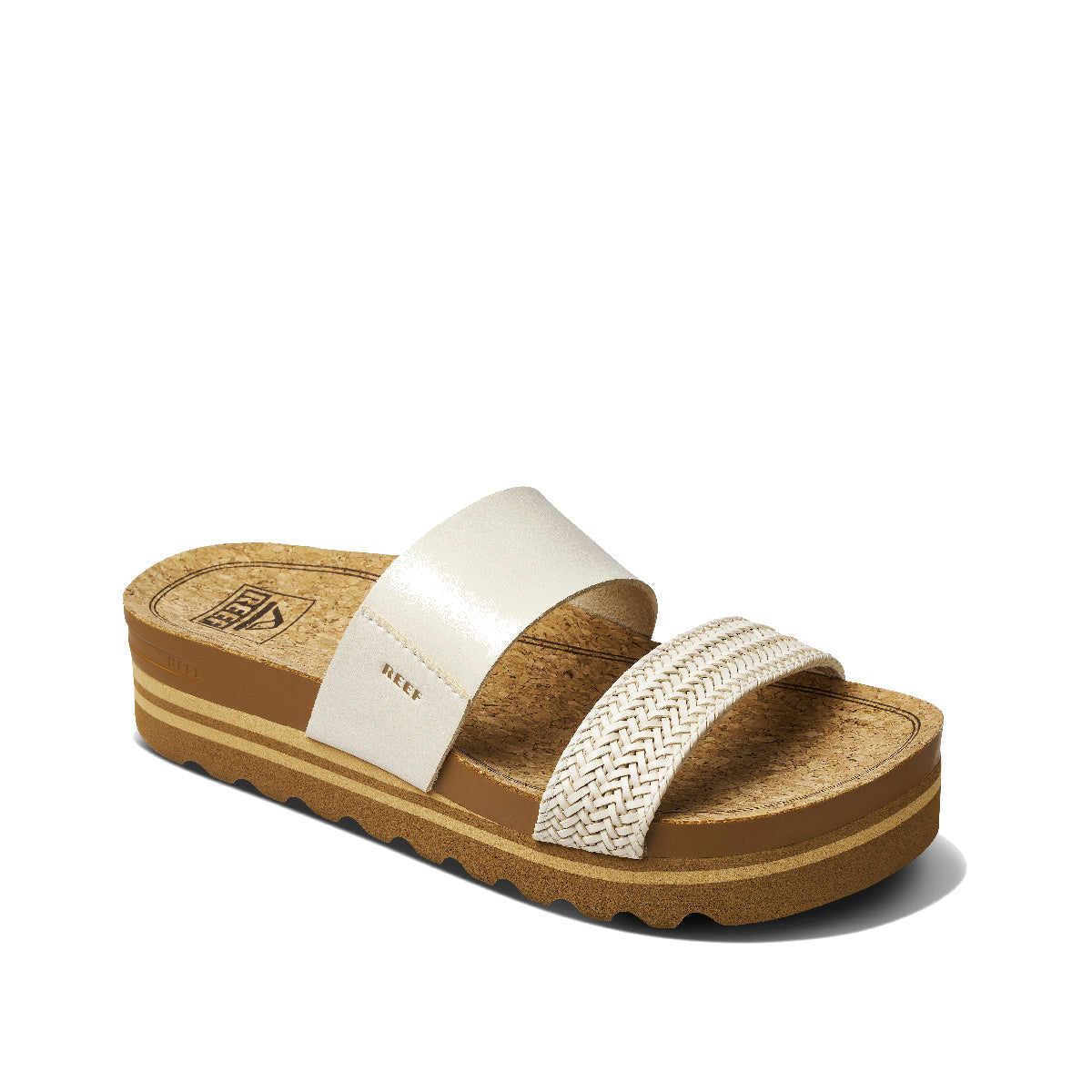 Reef Womens Cushion Bounce Vista Hi Footwear Reef Vintage Braided 5