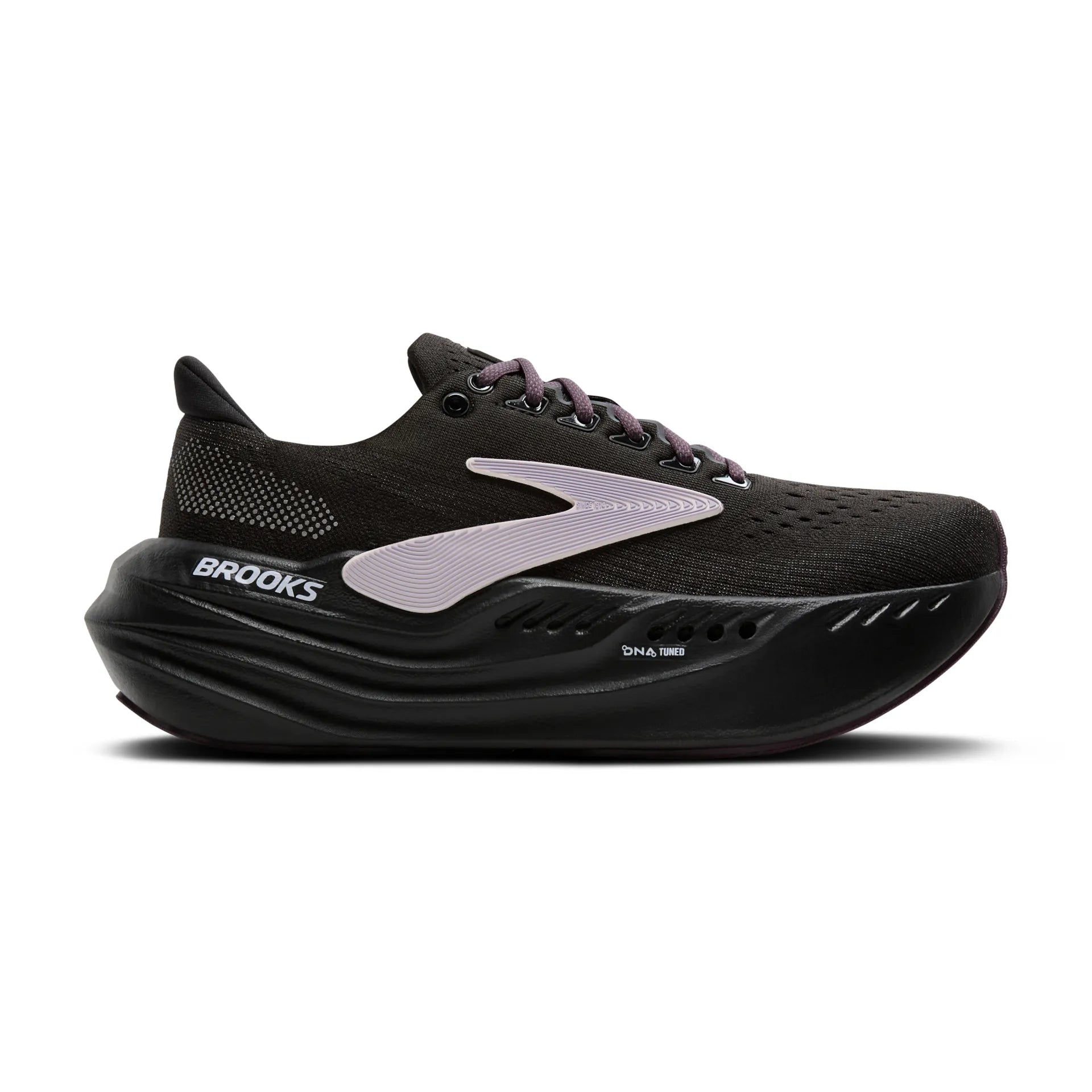 Brooks Women's Glycerin Max Footwear Brooks Black/Orchid/Ice/Grey-067 7 Medium-B