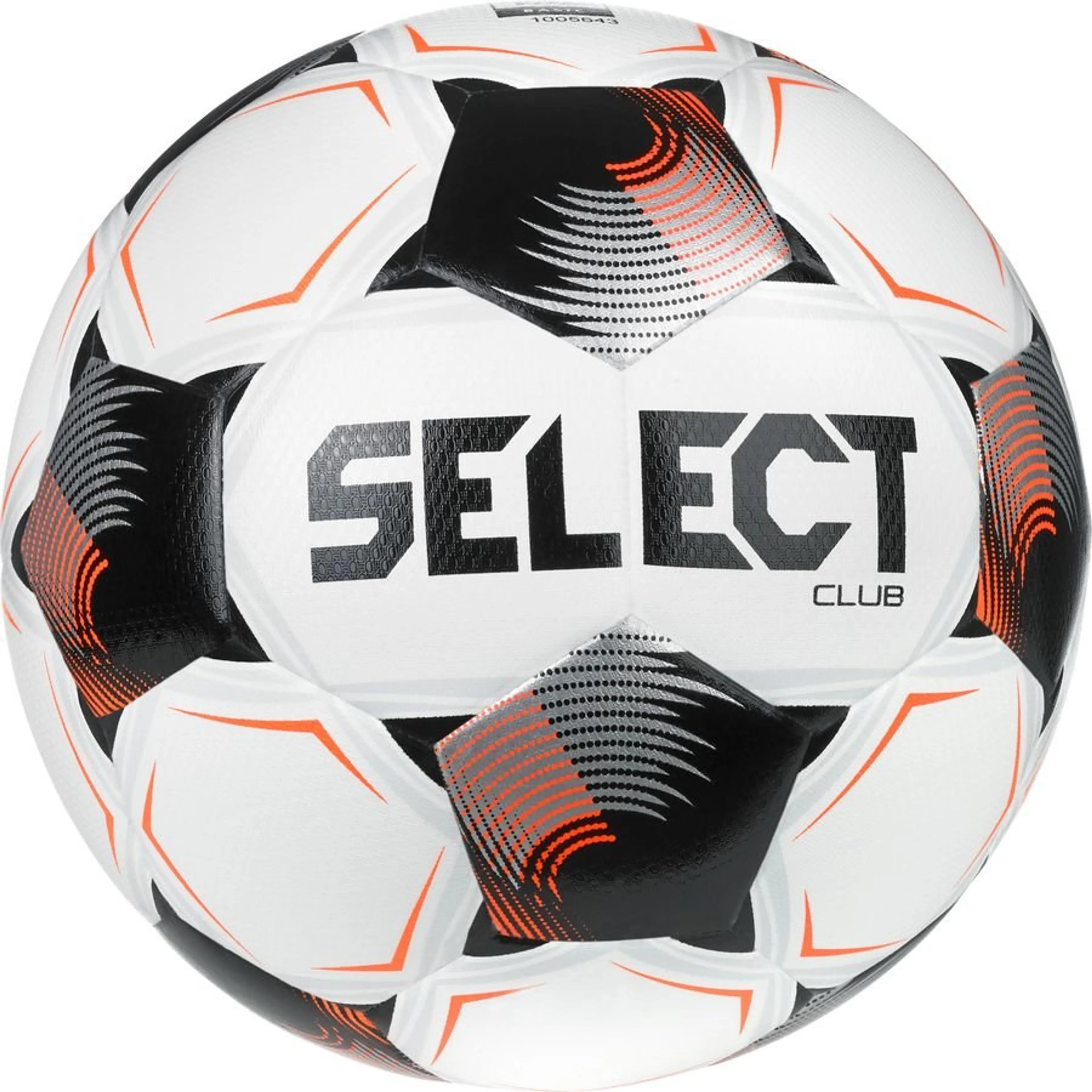 Select Club v26 Soccer Ball Equipment SELECT SPORT AMERICA White/Black/Orange 4