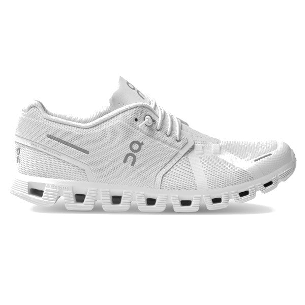 ON Women's Cloud 5 Footwear ON All White 6