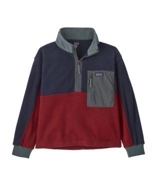 Patagonia Kids' Microdini 1/2 Zip P/O Apparel Patagonia Wax Red-WAX Small