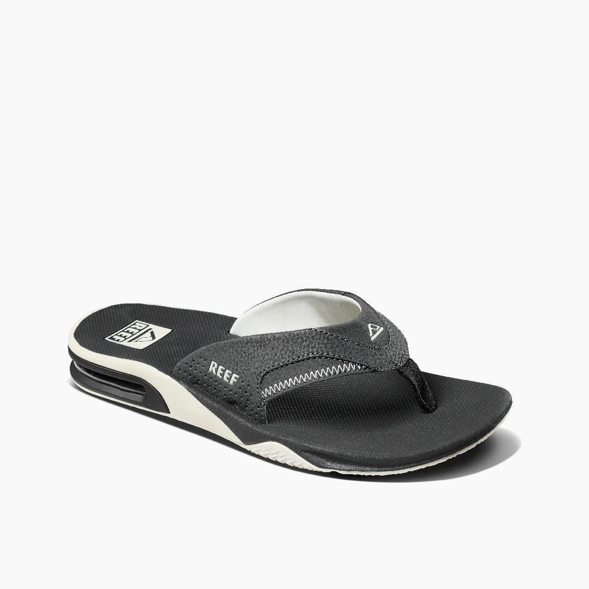 Reef Men's Fanning Footwear Reef Raven/White 13