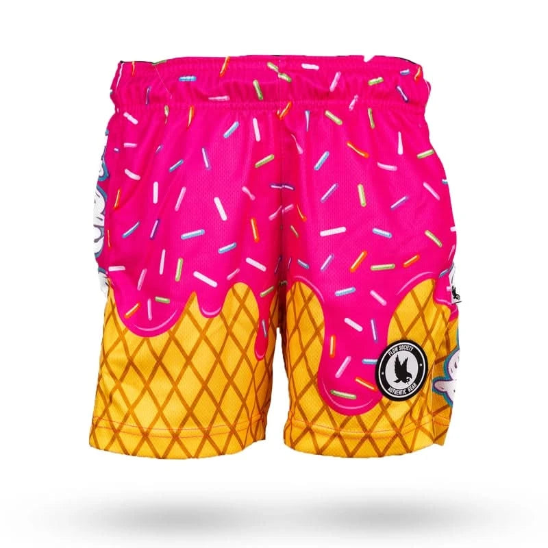 Flow Society Boys Flow Scoop Short Pink Apparel Flow Society XSmall