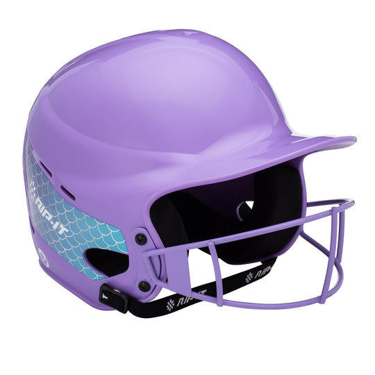 Rip-it Girls' Play Ball Softball Batting Helmet Equipment RIP-IT SPORTING GOODS Lavender Youth