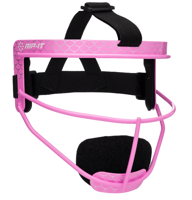 Rip-It Play Ball Softball Fielder's Mask Equipment RIP-IT SPORTING GOODS Pink Youth