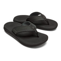 Olukai Men's 'Ahi Kai Sandal Footwear Olukai Black/Black 9