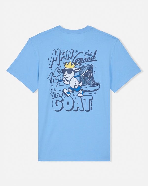Goat USA Youth Goat LAX T-Shirt Apparel Goat USA Carolina Blue Youth XSmall