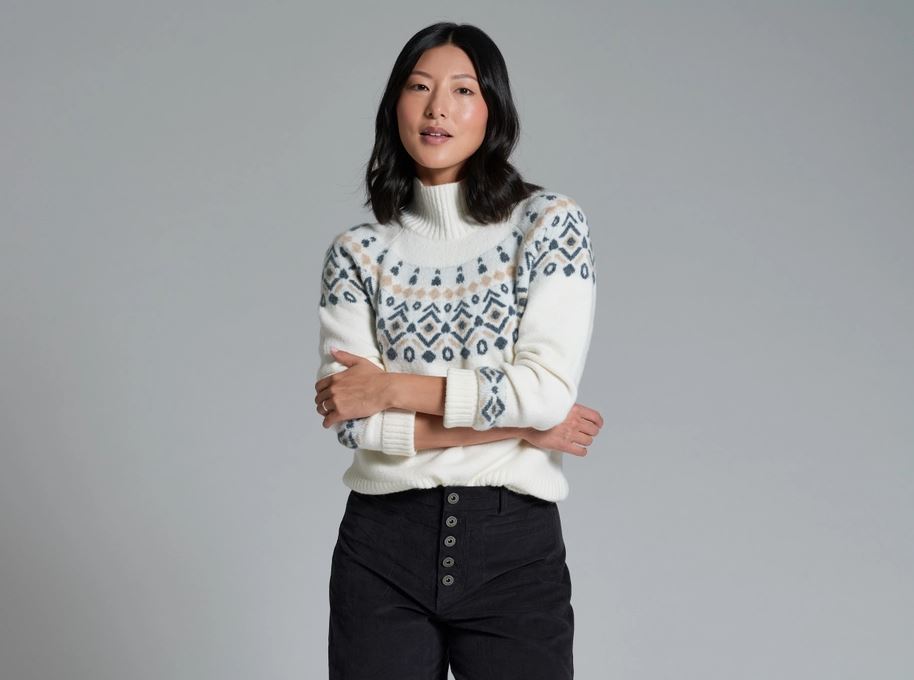 Kuhl Women's Alpina Sweater Apparel Kuhl Alpine White XSmall