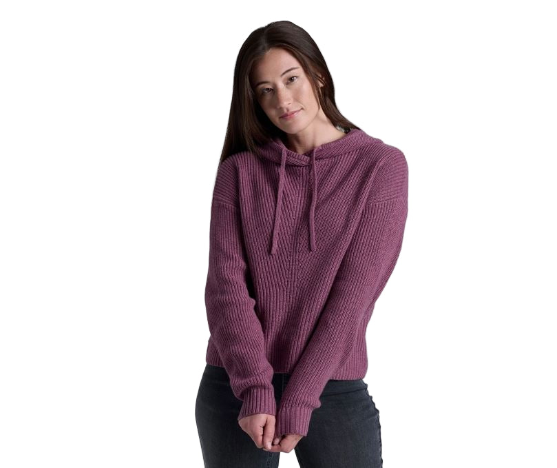 Kuhl Women's Fireside Sweater Hoody Apparel Kuhl Mauve-MAU XSmall