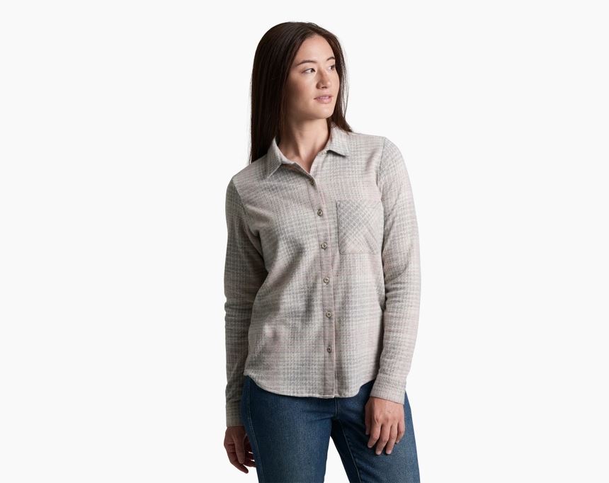 Kuhl Women's Innovatr Knit Flannel Apparel Kuhl Dove-DOVE XSmall