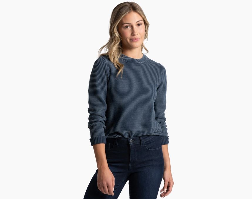 Kuhl Women's Sofie Sweater Apparel Kuhl Metal Blue-MTBL XSmall
