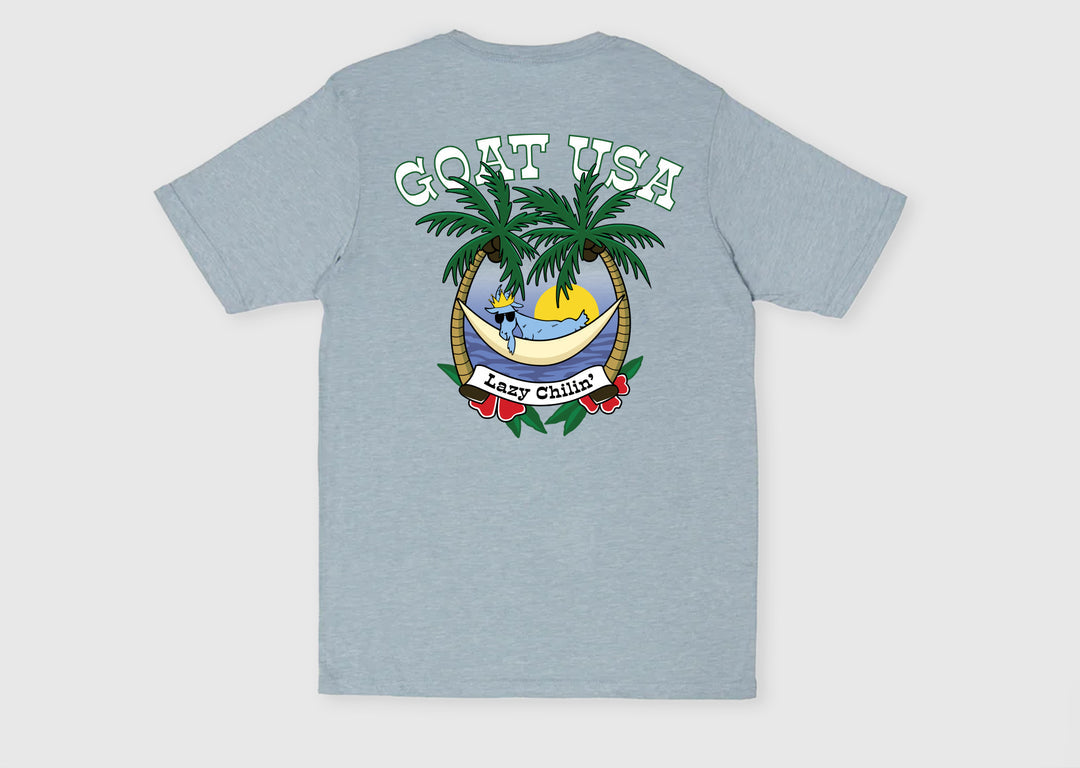 Goat USA Youth Lazy Chill T-Shirt Apparel Goat USA Stonewash Youth Small