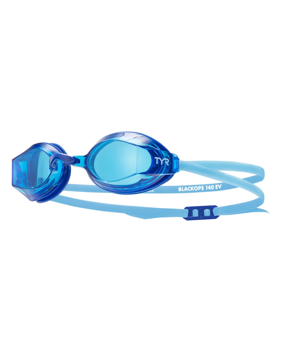 TYR BlackOps 140 EV Racing Women's Goggles Equipment TYR Blue