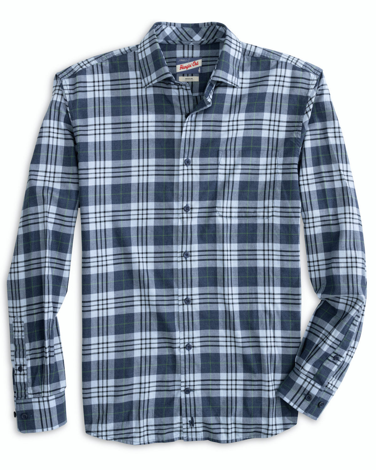 Johnnie-O Men's Tomkins Hangin' Out Button Up Shirt Apparel Johnnie-O Wake Small