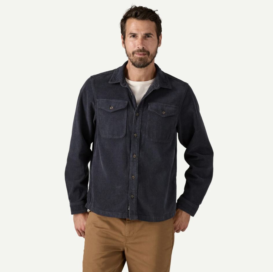 Patagonia Men's Corduroy Shirt Apparel Patagonia Smolder Blue-SMDB Small