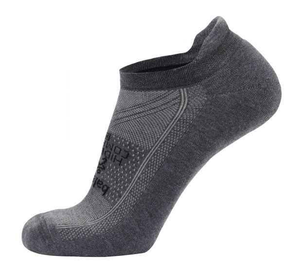 Balega Hidden Comfort No Show Tab Apparel Balega Carbon/Mid Grey-3339 Small