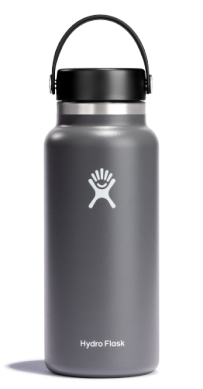 Hydro Flask 32oz Wide Mouth 2.0 with Flex Cap Accessories Hydro Flask Stone