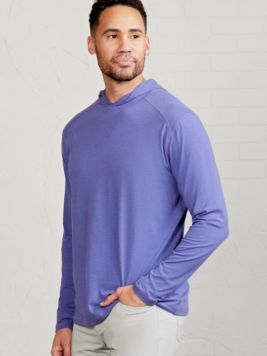 Tasc Men's Carrollton Lightweight Hoodie Apparel Tasc Nebula Heather-519 Large